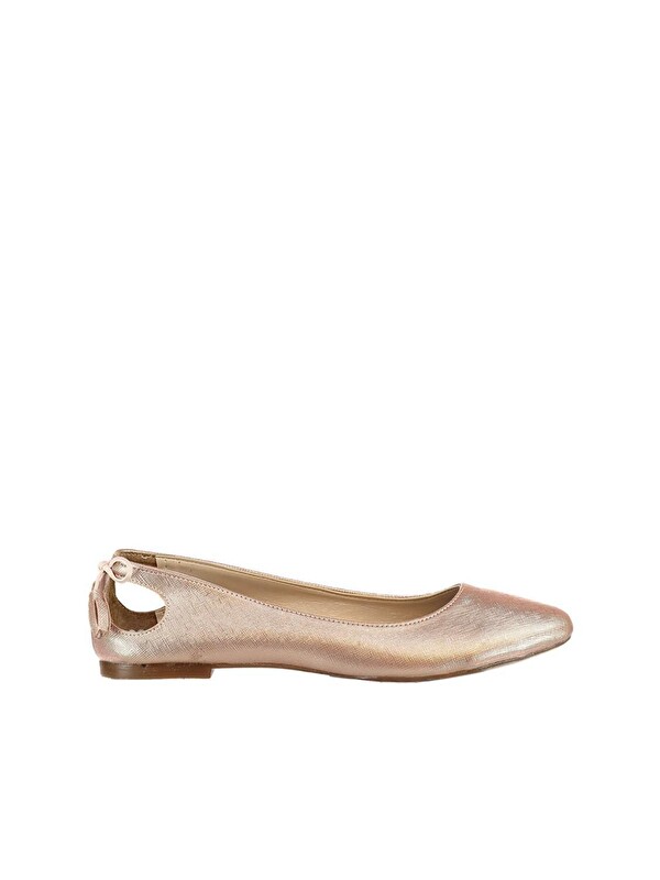 Fox Shoes Bronz Kadın Babet B290080109