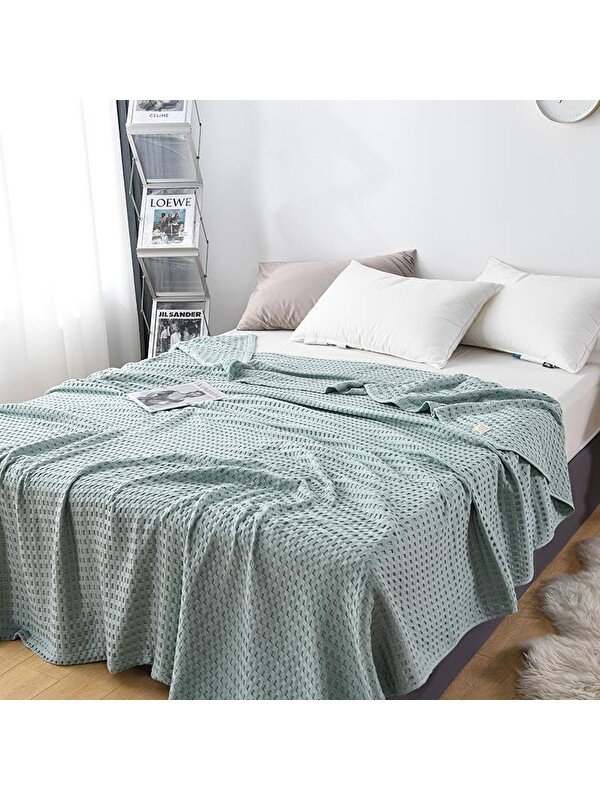 Mulberry Havuzlu Pike Tek Kişilik Pamuk Kalın İplik 170x240