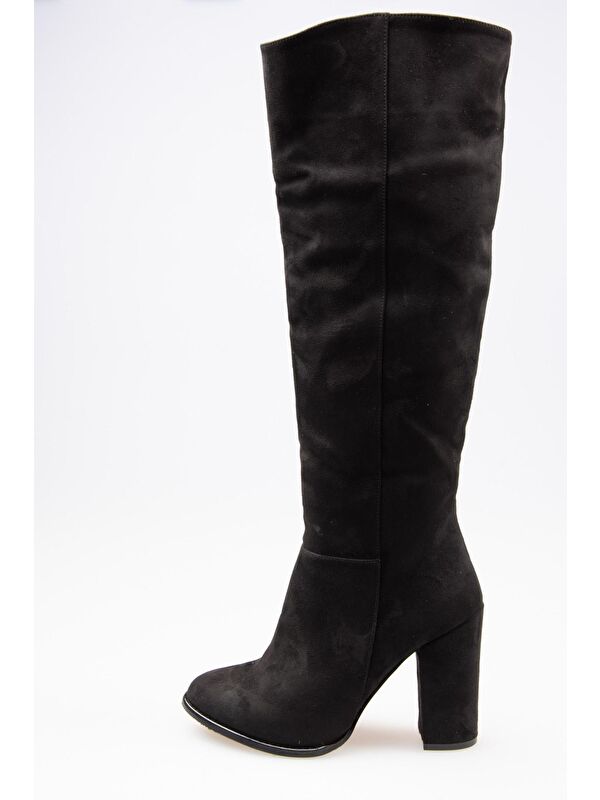 G922920502 Siyah Kadın Çizme - Görsel 3