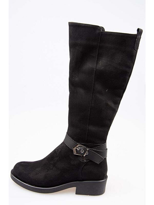 G674240102 Siyah Kadın Çizme - Görsel 5