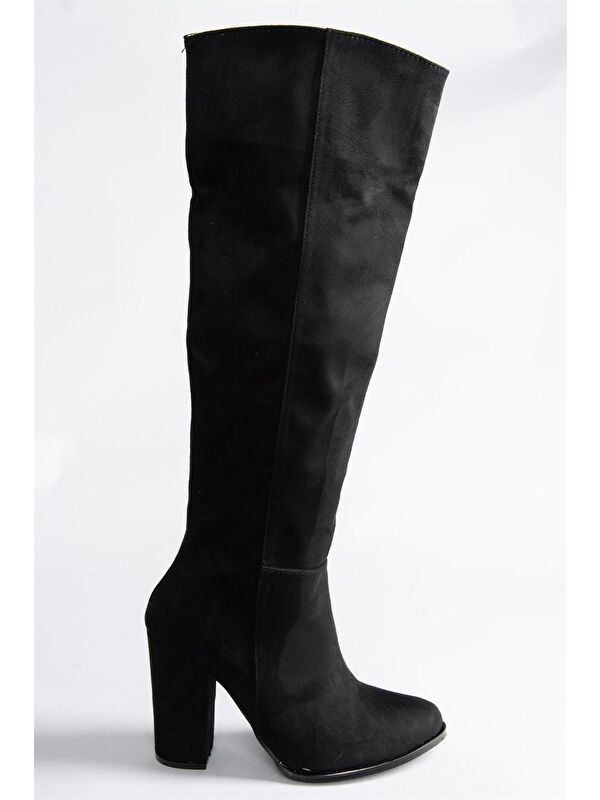 G922920502 Siyah Kadın Çizme - Görsel 5