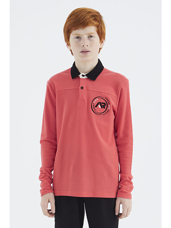 Tommylife Coral Polo Yaka Erkek Çocuk Tişört - 11172