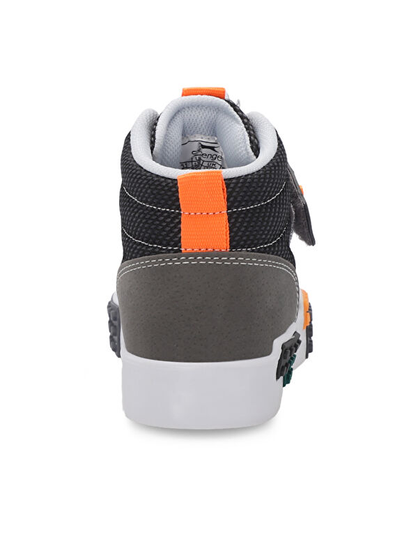 NORTH Unisex Çocuk Cırt Cırtlı Gri Günlük Spor Ayakkabısı - Görsel 7