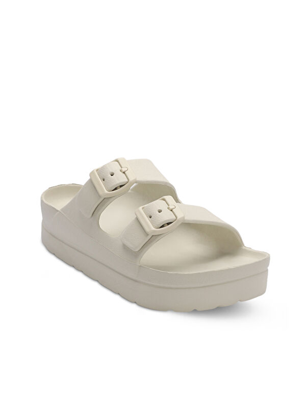 JAYNE Kadın Bej Terlik - Görsel 2