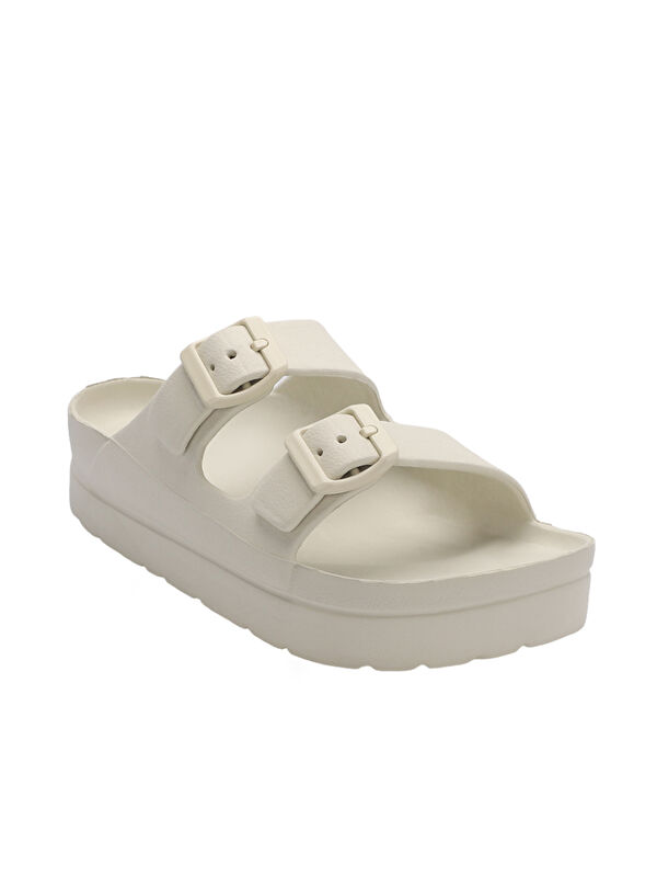 JAYNE Kadın Bej Terlik - Görsel 5