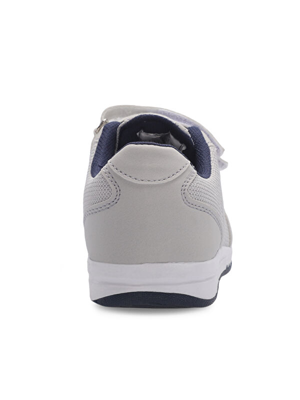 AGATHA I Kadın Cırt Cırtlı Gri / Lacivert Günlük Spor Ayakkabısı - Görsel 7