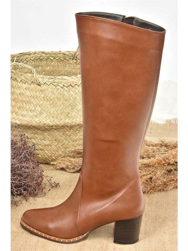 C654652709 Taba Kadın Çizme - Görsel 5