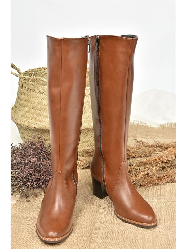 C654652709 Taba Kadın Çizme - Görsel 6