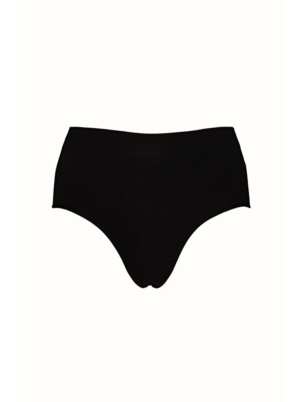C&City C17025 Dikişsiz Düşük Bel İnce Slip Korse Siyah