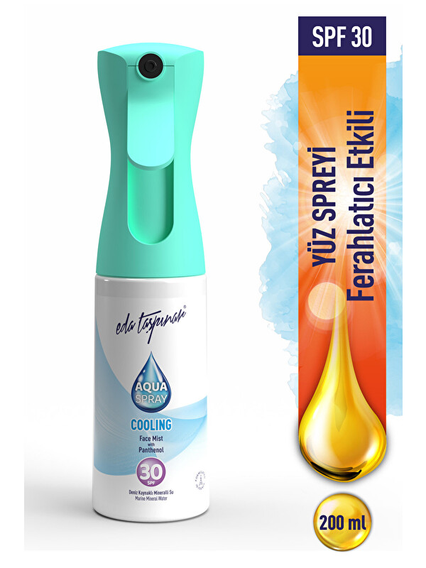 Eda Taşpınar Ferahlatıcı Etkili Yüz Spreyi SPF 30 - 200 ml (EGY0078)