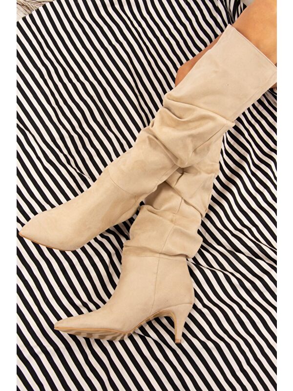 J749129902 Ten Kadın Çizme - Görsel 4