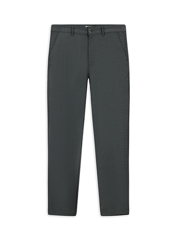 Kiğılı Regular Fit Elastanlı Kanvas / Chino Pantolon