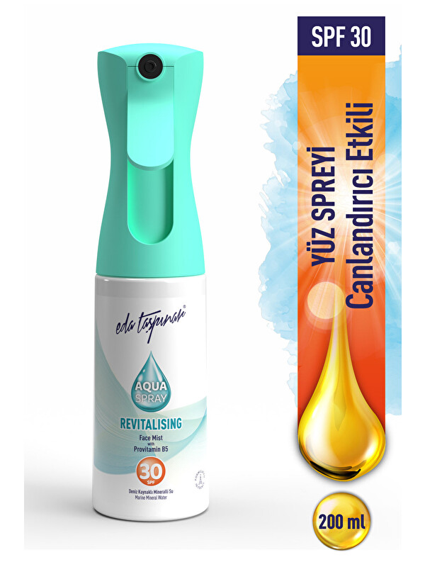 Eda Taşpınar Canlandırıcı Etkili Yüz Spreyi SPF 30 - 200 ml (EGY0080)