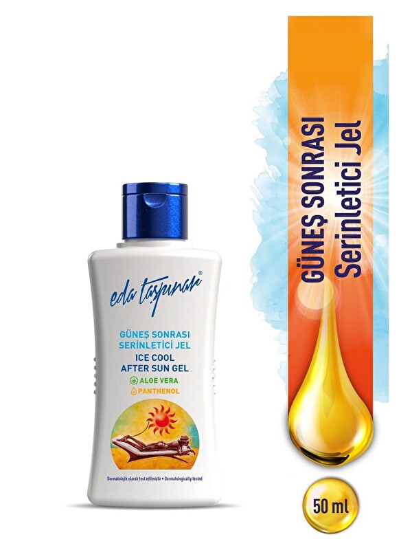 Eda Taşpınar Seyahat Boy Güneş Sonrası Serinletici Jel Aleo Vera Panthenol - 50 ml