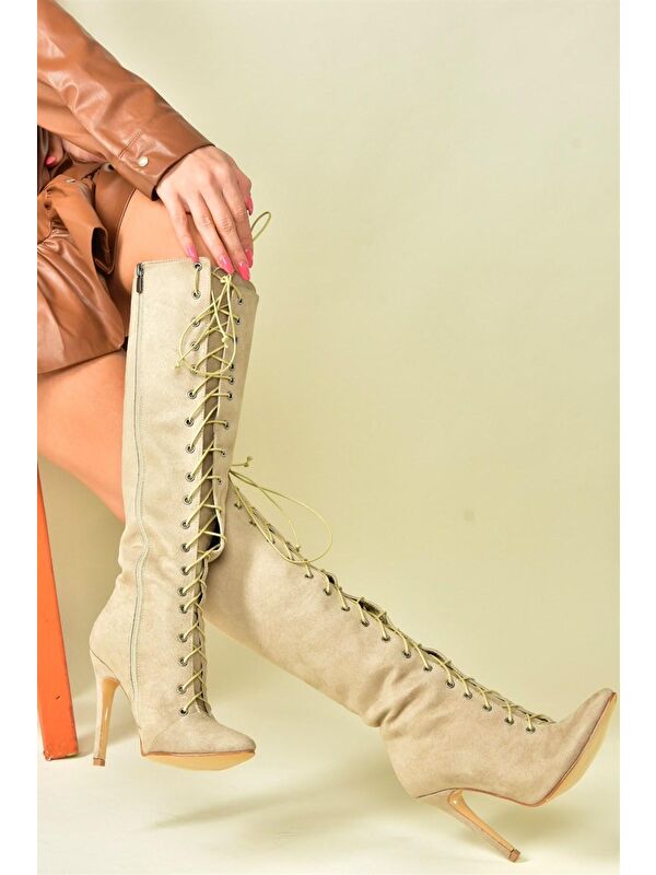 N3727941 Ten Kadın Çizme - Görsel 5