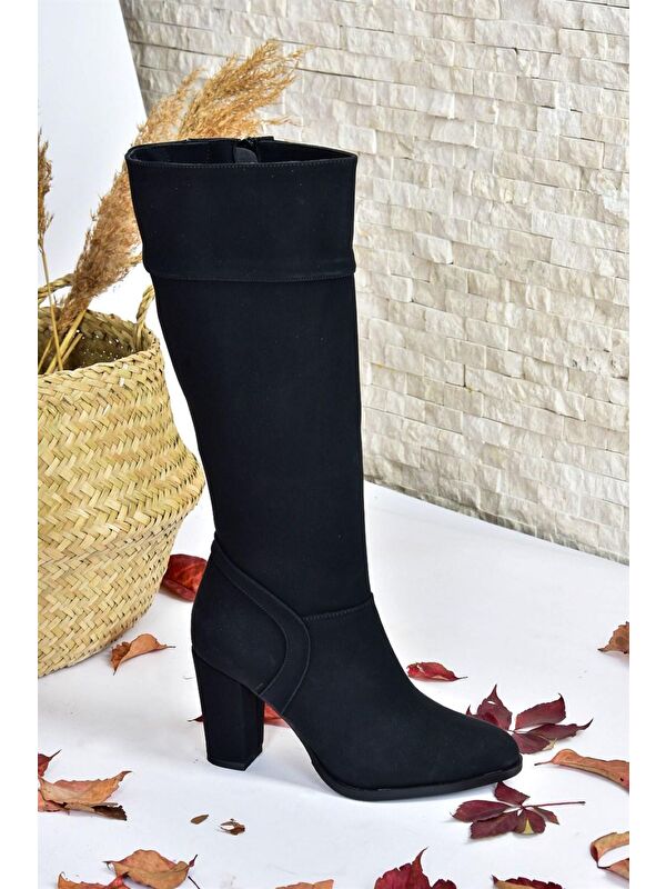 L6742912 Siyah Kadın Çizme - Görsel 5