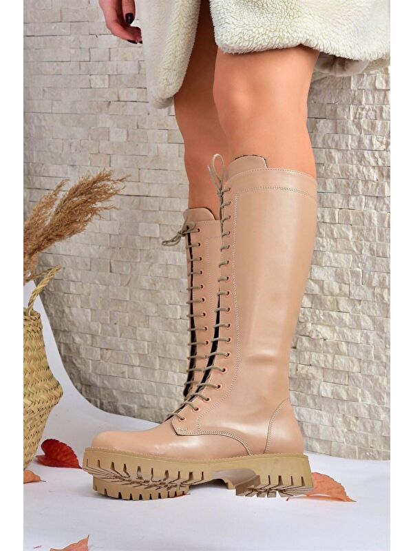 L4301940 Ten Kadın Çizme - Görsel 4