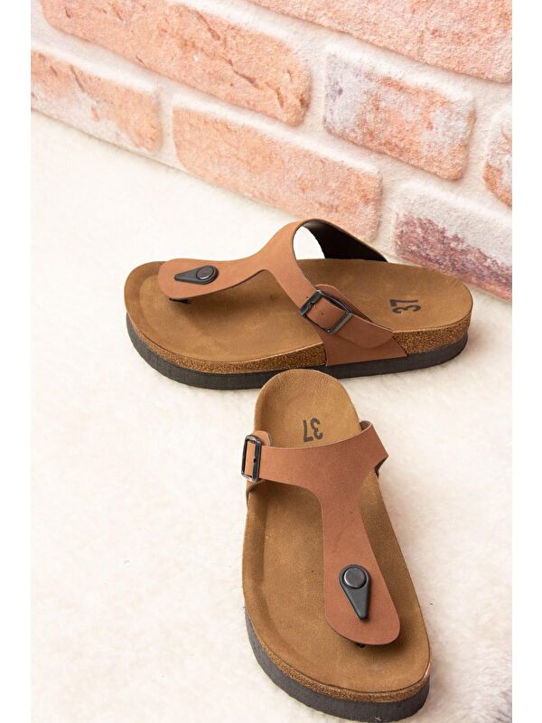 B777731002 Taba Kadın Terlik - Görsel 3