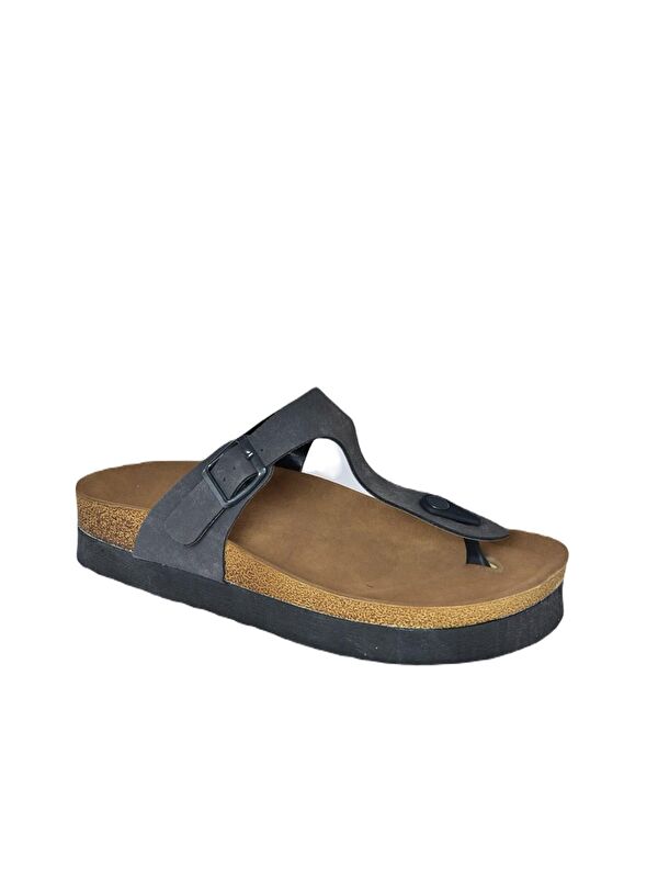 B777731002 Füme Kadın Terlik - Görsel 5