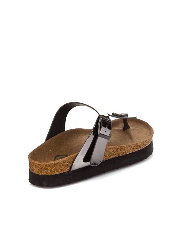 B777731034 Platin Kadın Terlik - Görsel 3