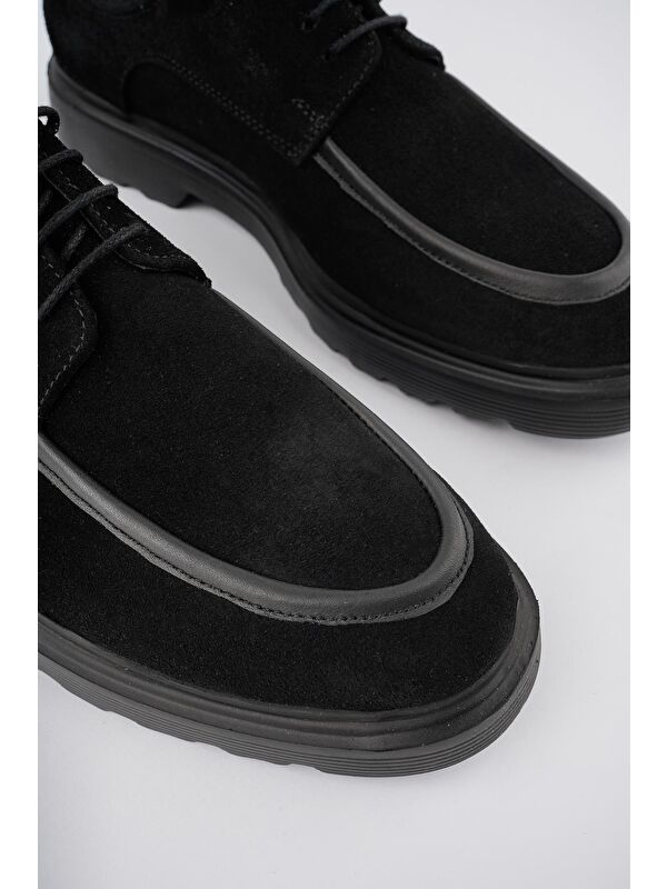 SAMUEL Günlük Klasik Hakiki Deri Casual Rahat Ortopedik Kalın Taban Erkek Ayakkabı - Görsel 8