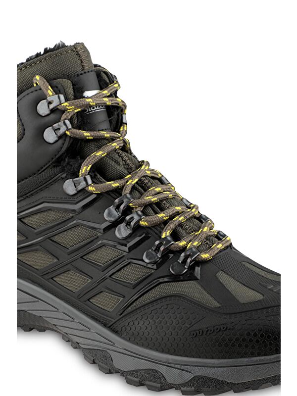 HAROON I Erkek Fermuarlı Haki / Sarı Bot - Görsel 5