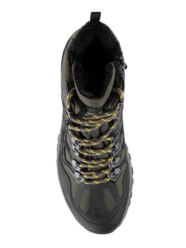 HAROON I Erkek Fermuarlı Haki / Sarı Bot - Görsel 6