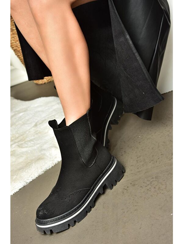 R5249023 Siyah Kadın Bot - Görsel 4