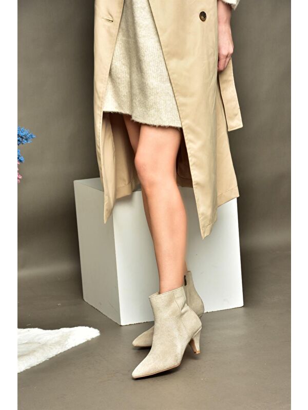 R4047100 Bej Kadın Bot - Görsel 2