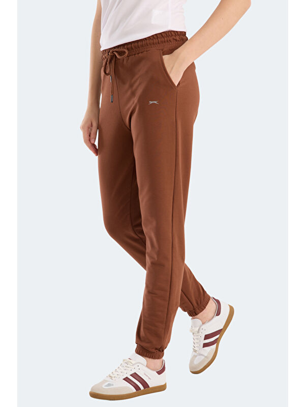 SLAZENGER ICERON I Kadın Kahve Eşofman Altı