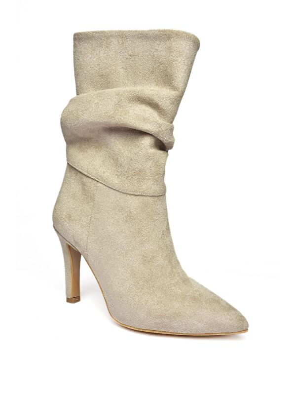 R4040203 Bej Kadın Bot - Görsel 4