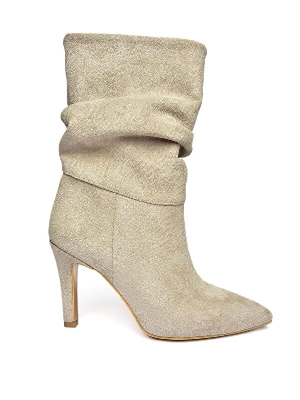 R4040203 Bej Kadın Bot - Görsel 5