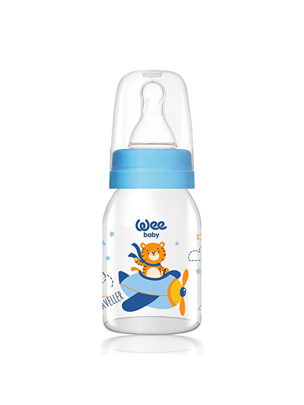 WEE BABY Klasik Cam Biberon 125 ml - Mavi