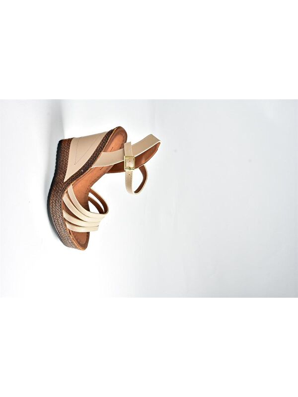 K674071609 Ten Dolgu Taban Kadın Ayakkabı - Görsel 6