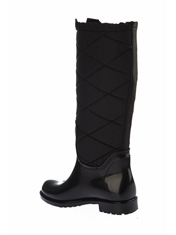 E476051504 Siyah Kadın Çizme - Görsel 5