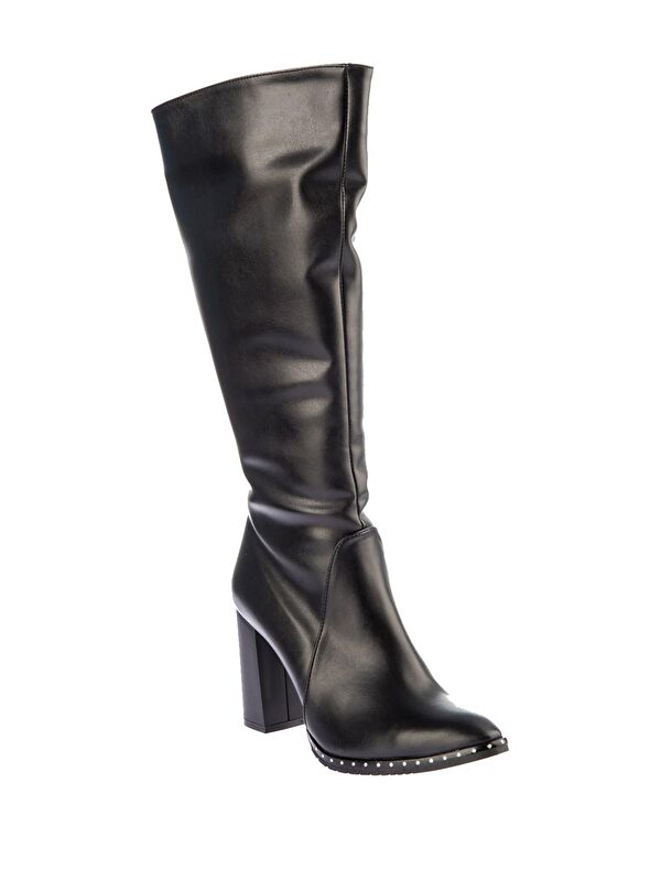 C654088509 Siyah Kadın Çizme - Görsel 4