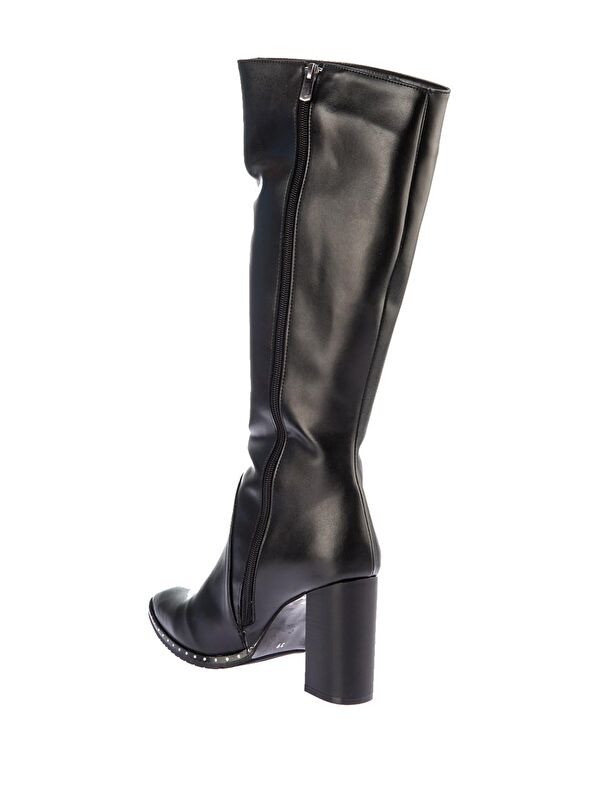 C654088509 Siyah Kadın Çizme - Görsel 5