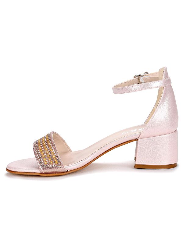 Elinor Vakko Günlük Kız Çocuk 3 Cm Topuklu Sandalet Abiye Ayakkabı - Görsel 6