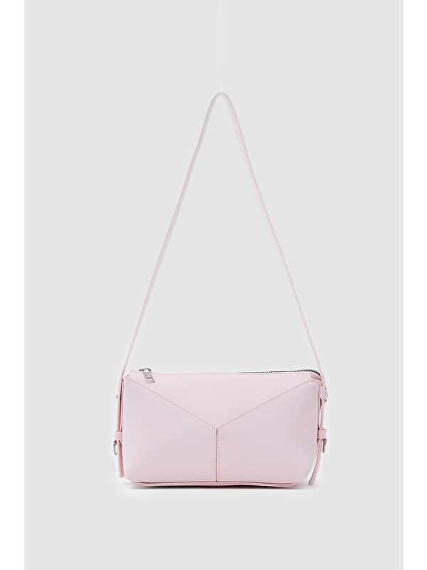Shulebags Miri City Omuz Çantası Sakura Pembe