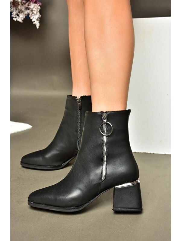 R5245003 Siyah Kadın Bot - Görsel 2