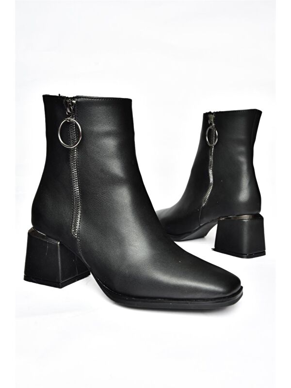 R5245003 Siyah Kadın Bot - Görsel 4