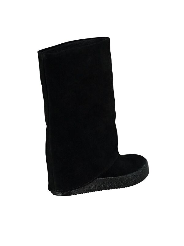 C437454602 Siyah Kadın Çizme - Görsel 4