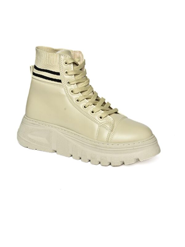 R2506600 Bej Kadın Bot - Görsel 6