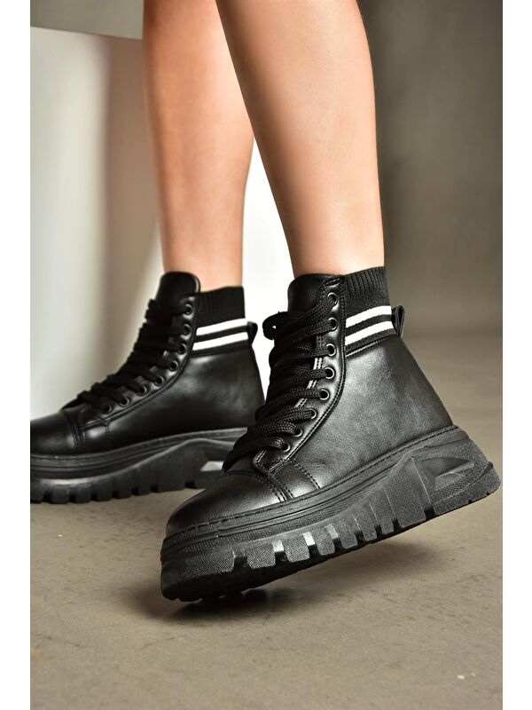 R2506600 Siyah Kadın Bot - Görsel 4