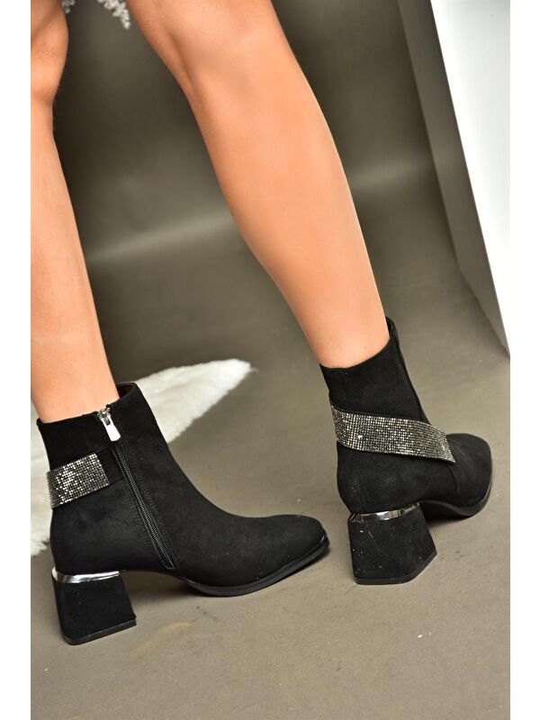 R2414422 Siyah Kadın Bot - Görsel 3