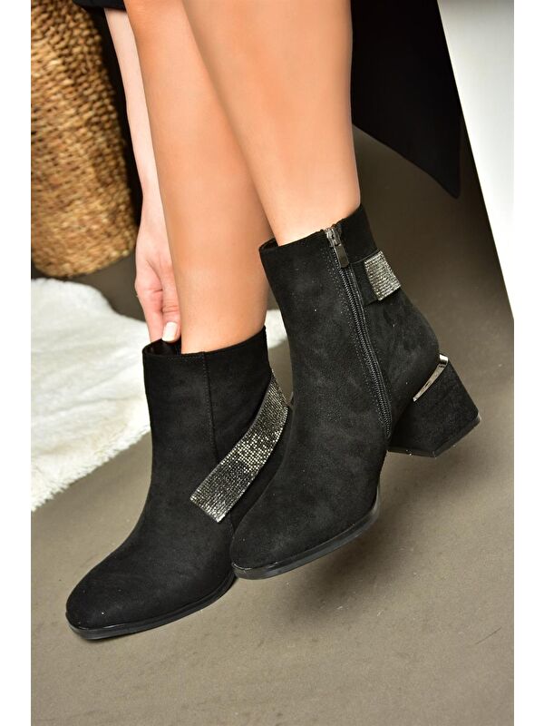 R2414422 Siyah Kadın Bot - Görsel 6