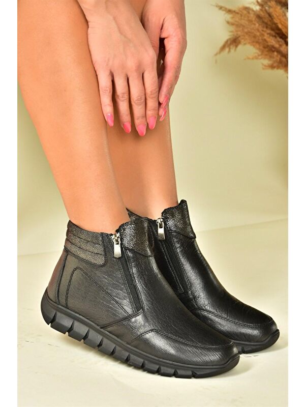 N5553807 Siyah Kadın Bot - Görsel 2