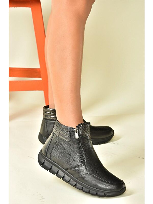 N5553807 Siyah Kadın Bot - Görsel 3