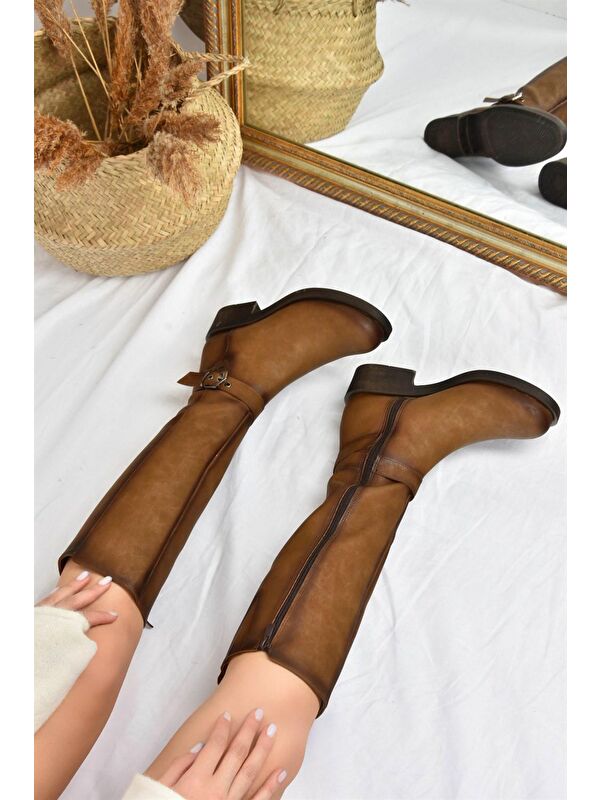 G674240109 Vizon Kadın Çizme - Görsel 5