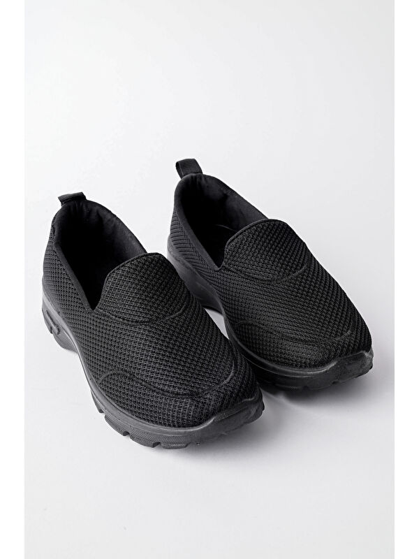 WİLLA Kadın Ortopedik Bağcıksız Nefes Alabilen Hafif Yürüyüş Sneaker Spor Ayakkabı - Görsel 7